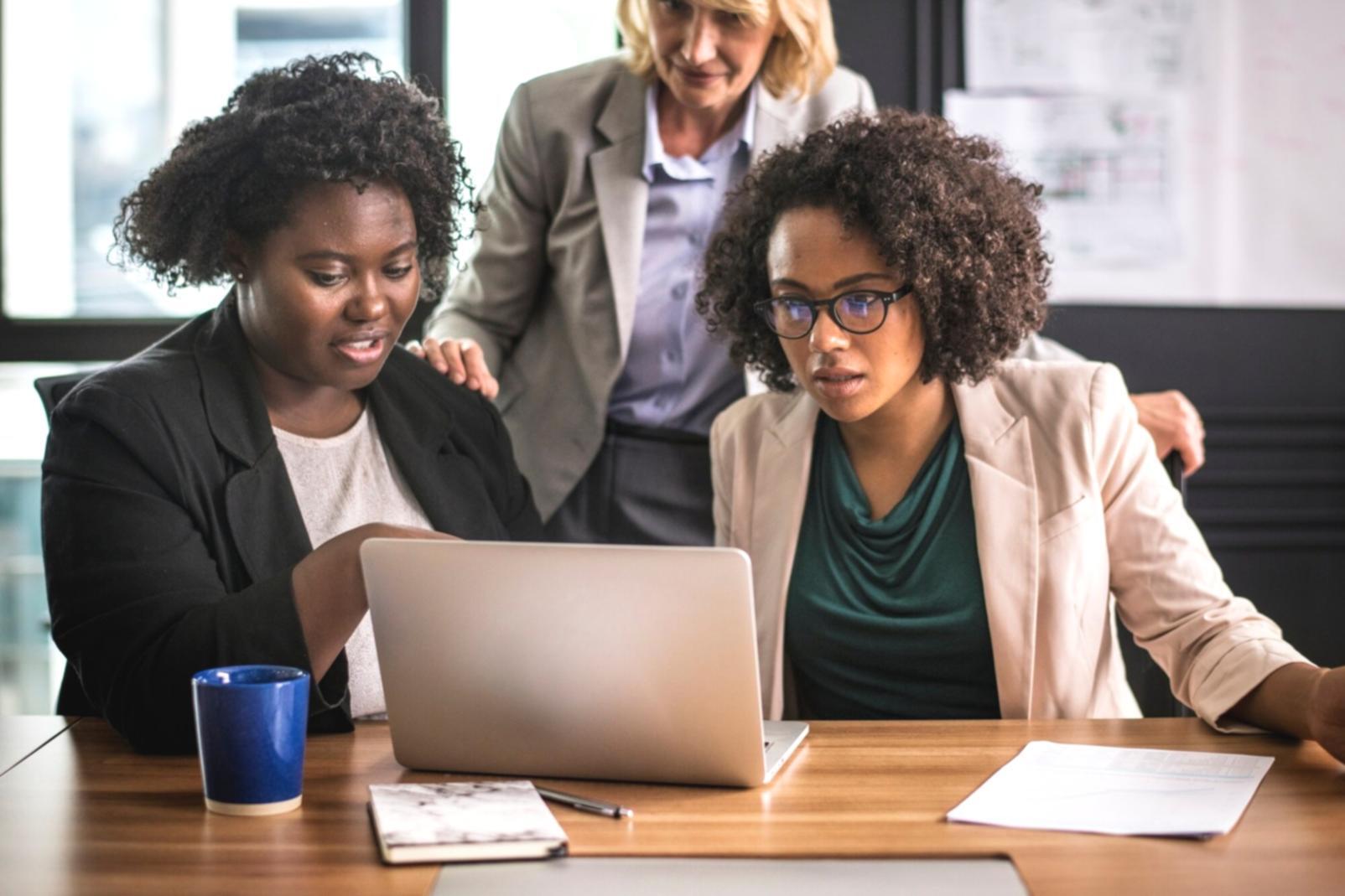 Step-by-step financial planning process with documents and calculator