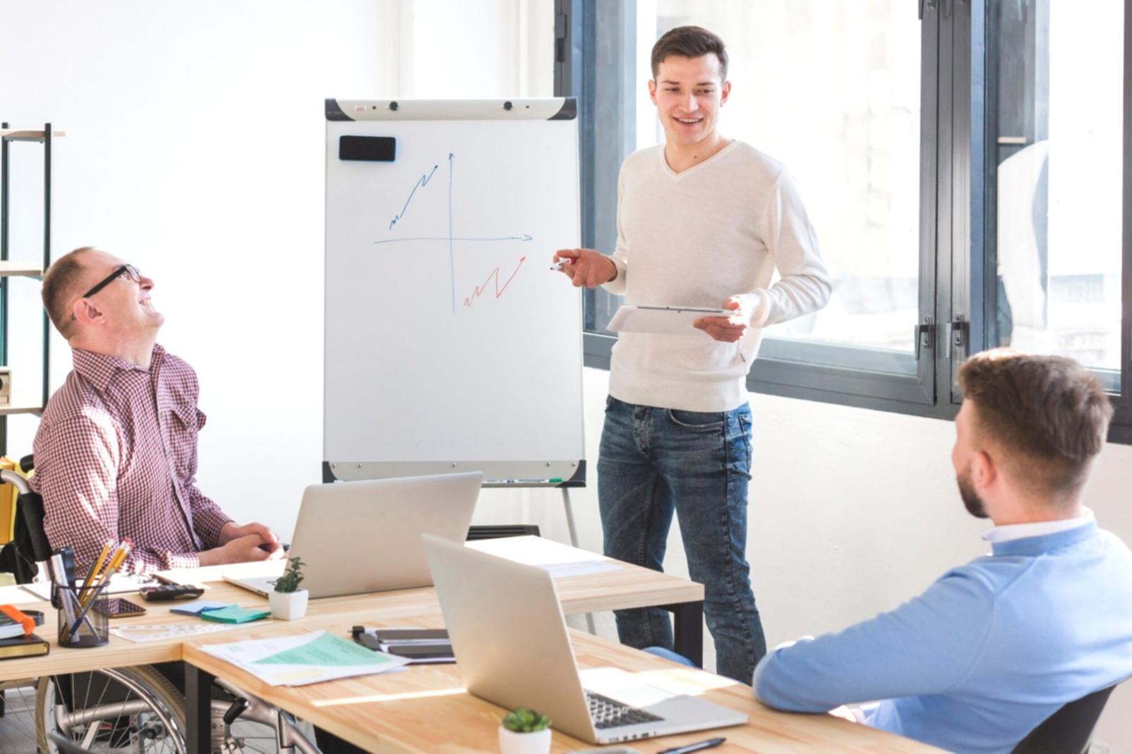 Clear financial planning documents and charts